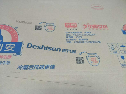 Máy in phun hộp carton sóng tông với bộ lọc PALL10μM