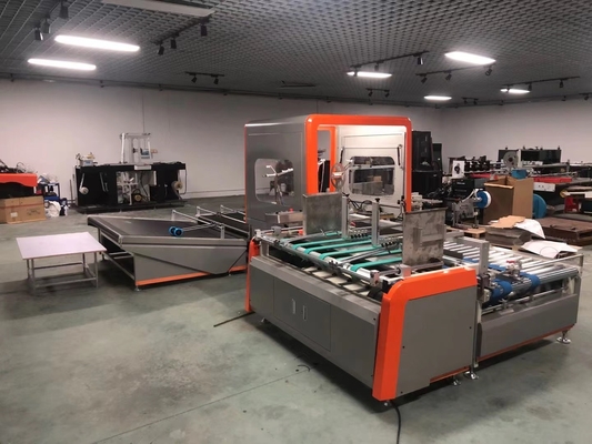 Máy in hộp tùy chỉnh 6 thanh 90m / phút Máy in hộp sóng